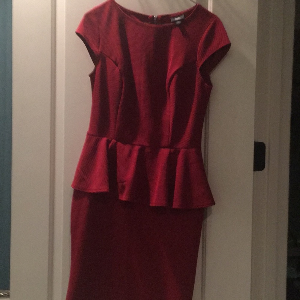 Dress with ruffles